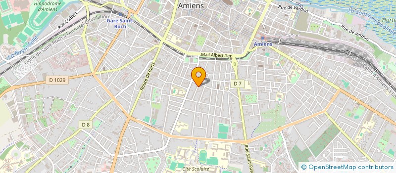localisation de l'entreprise COUP DE ROULIS à AMIENS