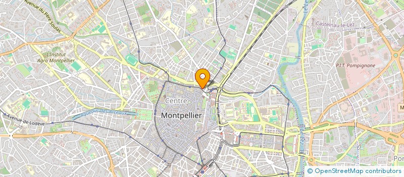 localisation de l'entreprise COUP DE SOLEIL LANGUEDOC ROUSSILLON à MONTPELLIER