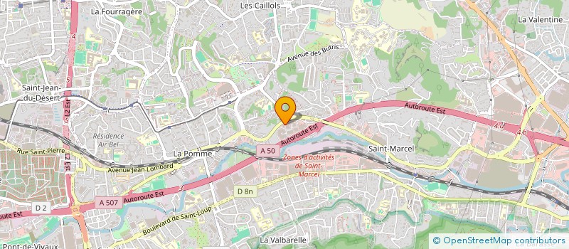 localisation de l'entreprise COUP DE THEATRE  MARSEILLE 11