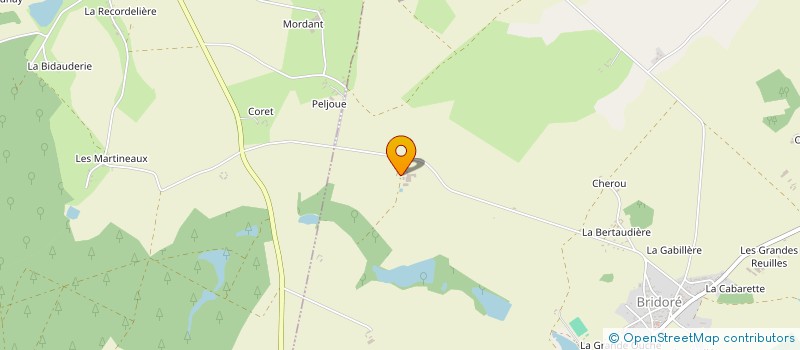 localisation de l'entreprise COUP' ENERGY  BRIDORE