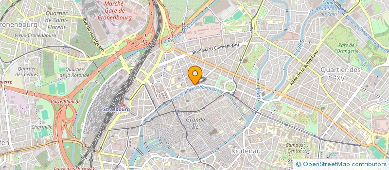 localisation de l'entreprise COUPABLE FRANCE à STRASBOURG