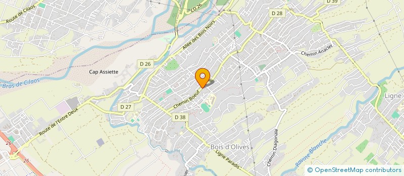 localisation de l'entreprise COUPAMA AUTOMOBILE à SAINT-PIERRE
