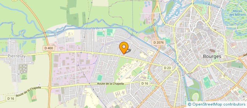 localisation de l'entreprise COUPANCES à BOURGES