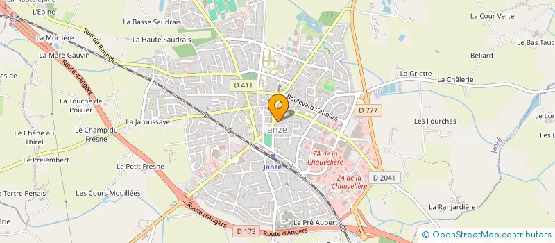 localisation de l'entreprise COUPAS PIERRE  JANZE