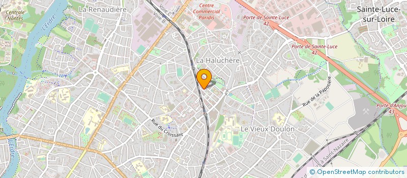 localisation de l'entreprise COUPCAB à NANTES