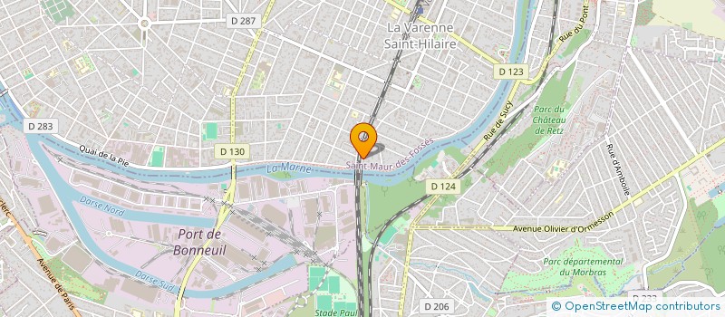 localisation de l'entreprise COUPDEMAIN à SAINT-MAUR-DES-FOSSES