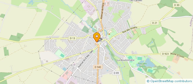 localisation de l'entreprise COUPE AU POIL  AUBIGNY-SUR-NERE