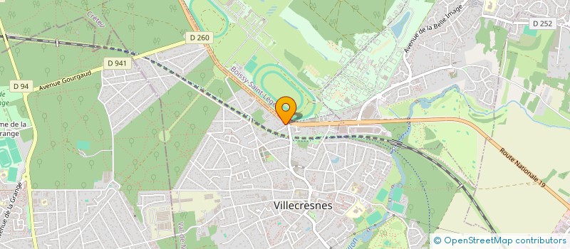 localisation de l'entreprise COUPE DES COUPES  VILLECRESNES