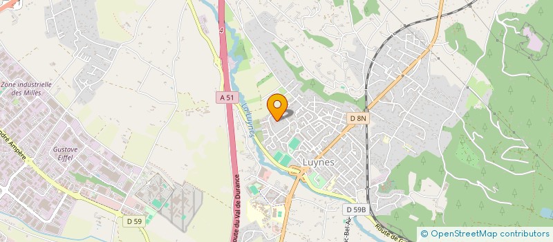 localisation de l'entreprise COUPE'IN à AIX-EN-PROVENCE