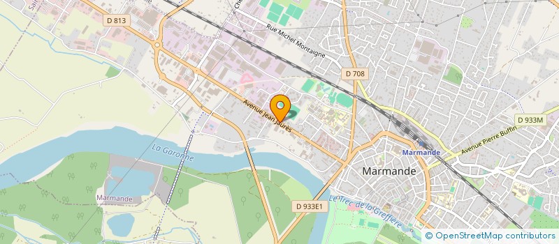 localisation de l'entreprise COUPE LA BARBE A PAPA  MARMANDE