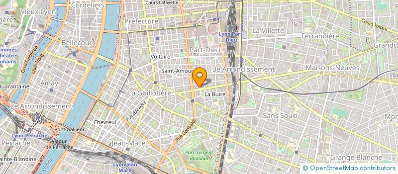 localisation de l'entreprise COUPES DIFFUSION à LYON