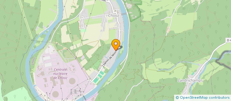 localisation de l'entreprise COUPICHE  CHOOZ