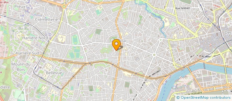 localisation de l'entreprise COUPLES ET FAMILLES à NANTES