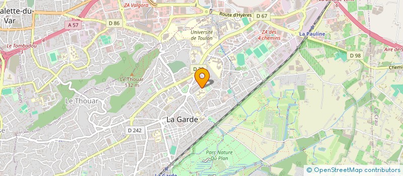 localisation de l'entreprise COUPO SANTO à LA GARDE