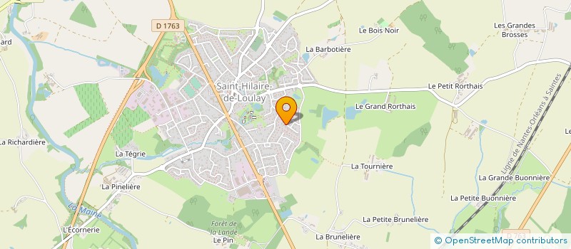localisation de l'entreprise COUPRIE L M à MONTAIGU-VENDEE