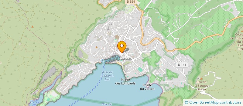 localisation de l'entreprise COUPS DE POUCE A CASSIS à CASSIS