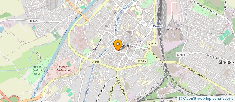 localisation de l'entreprise COUR ADMINISTRATIVE D'APPEL DE DOUAI à DOUAI