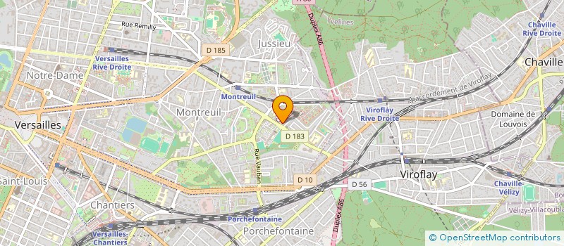 localisation de l'entreprise COUR ADMINISTRATIVE D'APPEL DE VERSAILLES  VERSAILLES