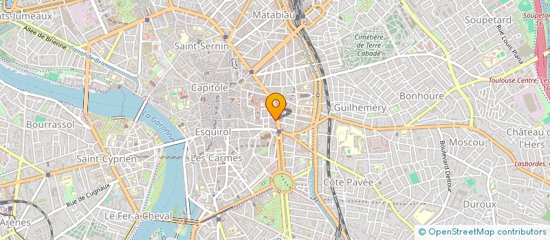 localisation de l'entreprise COUR BARAGNON à TOULOUSE