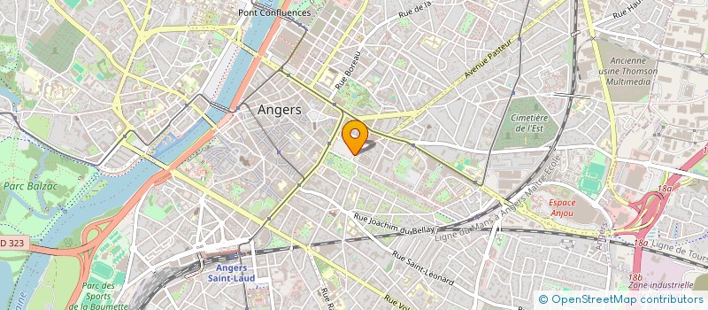 localisation de l'entreprise COUR D'APPEL D'ANGERS à ANGERS