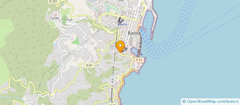 localisation de l'entreprise COUR D'APPEL DE BASTIA à BASTIA