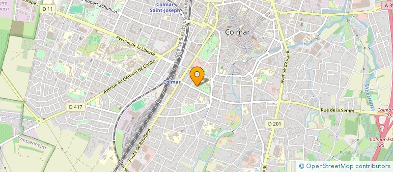 localisation de l'entreprise COUR D'APPEL DE COLMAR à COLMAR