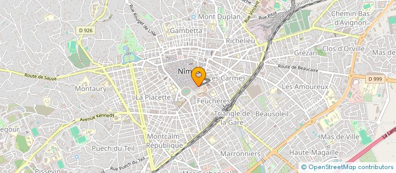 localisation de l'entreprise COUR D'APPEL DE NIMES à NIMES