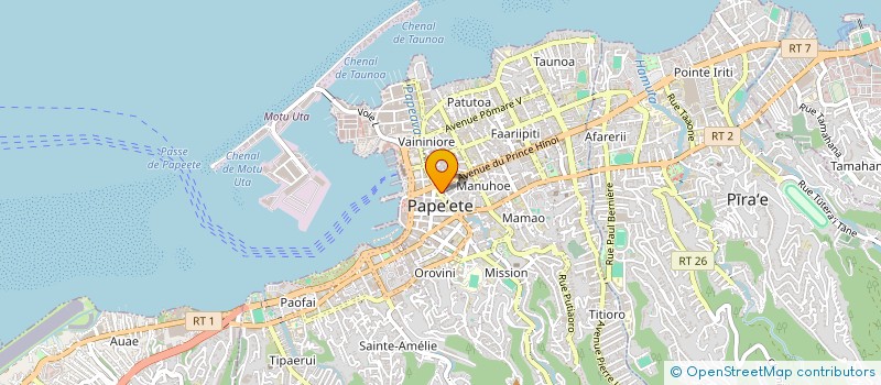 localisation de l'entreprise COUR D'APPEL DE PAPEETE à PAPEETE