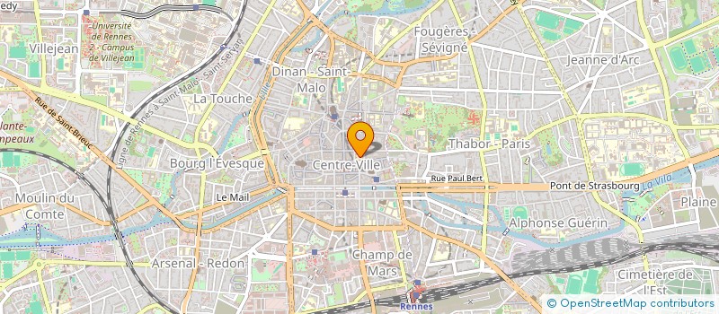 localisation de l'entreprise COUR D APPEL DE RENNES à RENNES