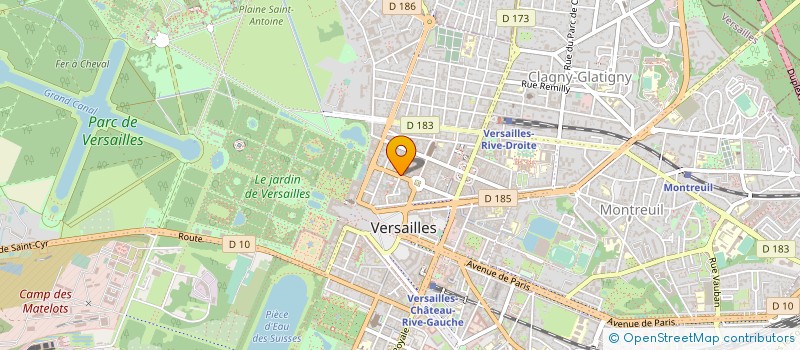 localisation de l'entreprise COUR D APPEL DE VERSAILLES à VERSAILLES