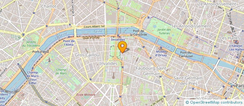 localisation de l'entreprise COUR DE JUSTICE DE LA REPUBLIQUE à PARIS