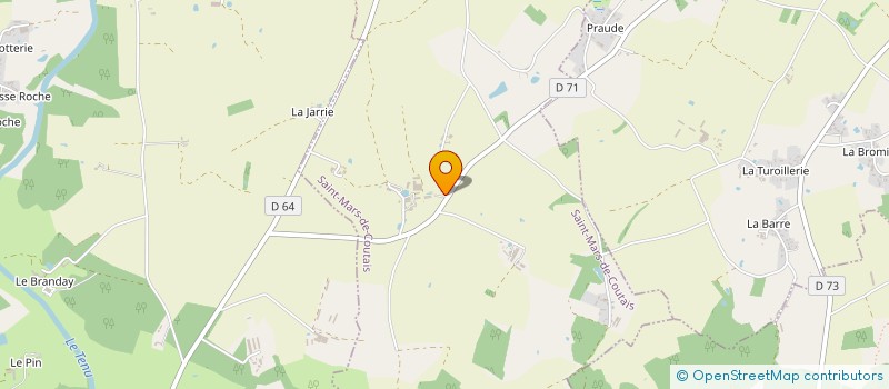 localisation de l'entreprise COUR DE L'ANFRENIERE  SAINT-MARS-DE-COUTAIS