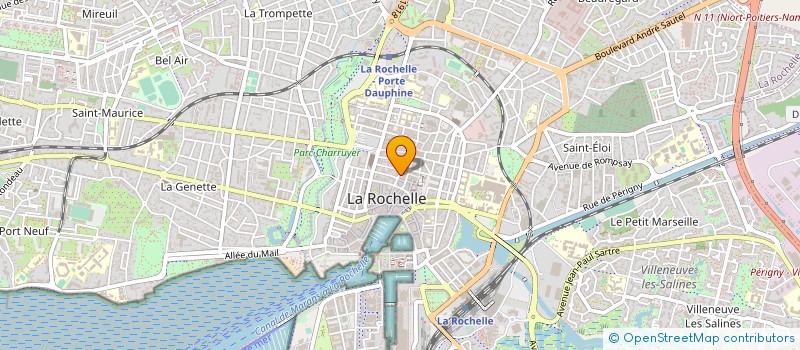 localisation de l'entreprise COUR INTERIEURE  LA ROCHELLE