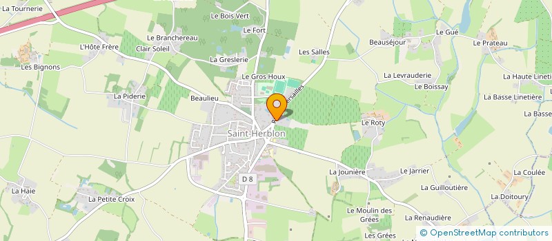 localisation de l'entreprise COURANT  VAIR-SUR-LOIRE