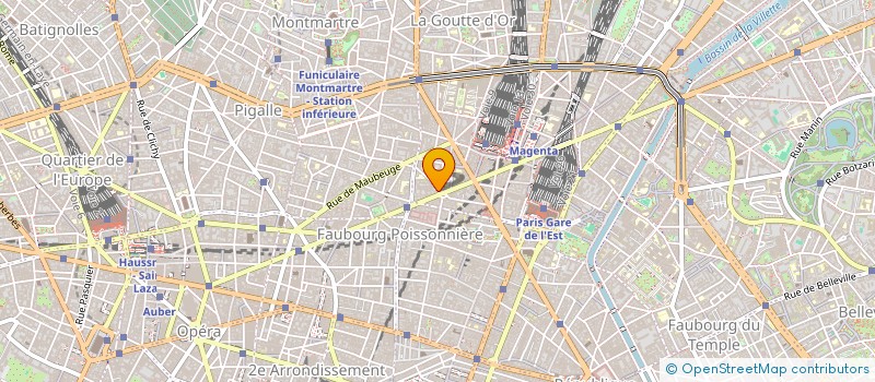 localisation de l'entreprise COURANT ALTERNATIF  PARIS