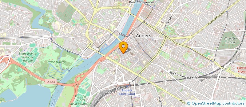 localisation de l'entreprise COURANT VOLITIONNEL à ANGERS