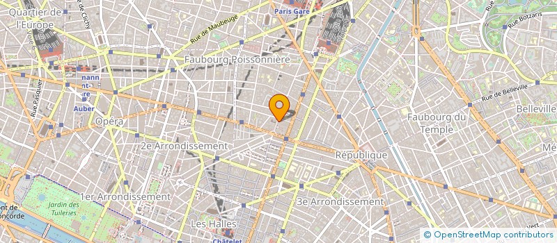 localisation de l'entreprise COURANTS FAIBLES DISTRIBUTION  PARIS