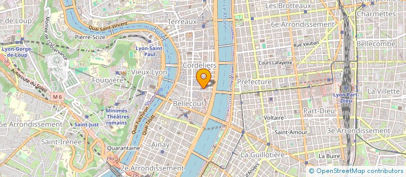localisation de l'entreprise COURB à LYON