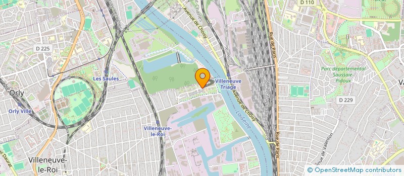 localisation de l'entreprise COURBON  VILLENEUVE-LE-ROI