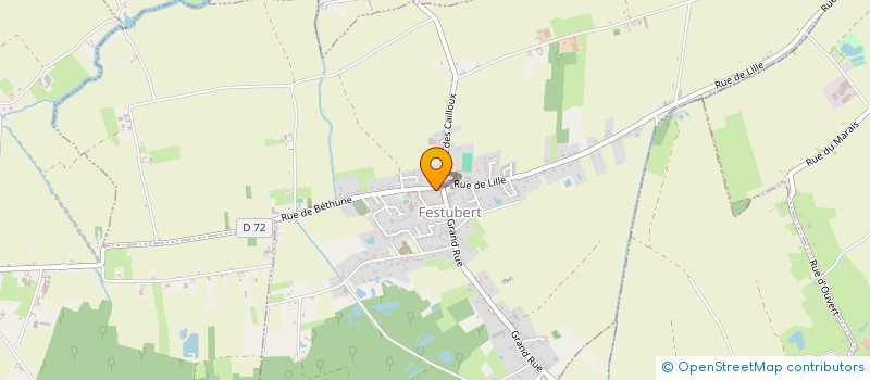 localisation de l'entreprise COURCELLE CHAUFFAGE  HERMIN