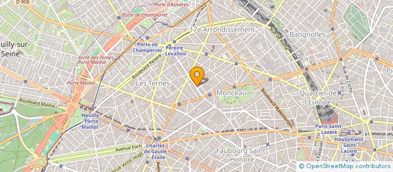 localisation de l'entreprise COURCELLES ALTERNANCE  PARIS