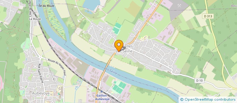 localisation de l'entreprise COURCELLES CABINET DENTAIRE à COURCELLES SUR SEINE