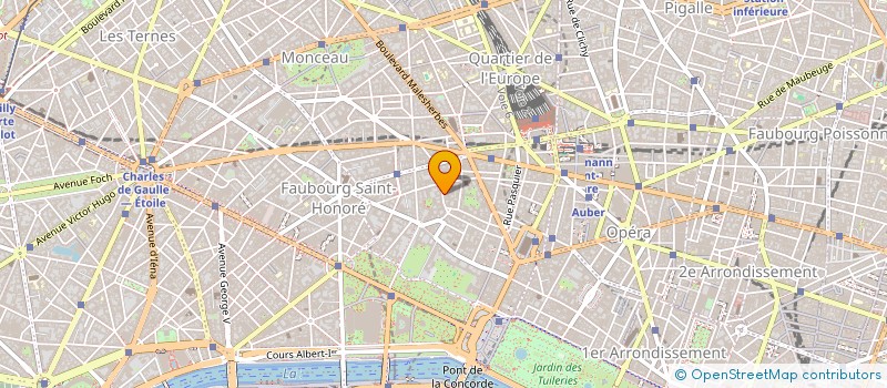 localisation de l'entreprise COURCELLES CONSTRUCTIONS  PARIS