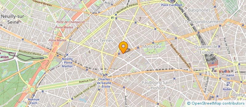 localisation de l'entreprise COURCELLES FIRST VOYAGES  PARIS