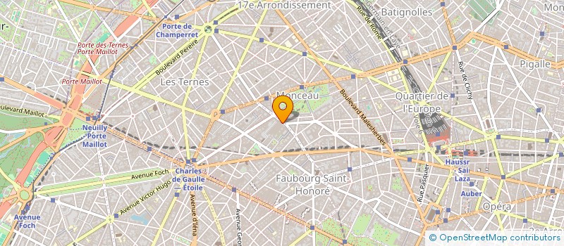 localisation de l'entreprise COURCELLES IMMOBILIER - SGLV à NEUILLY-SUR-SEINE