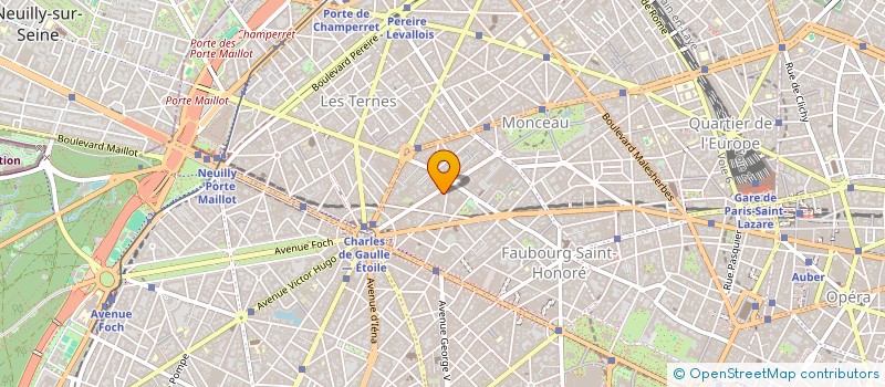localisation de l'entreprise COURCELLES LEGAL  PARIS
