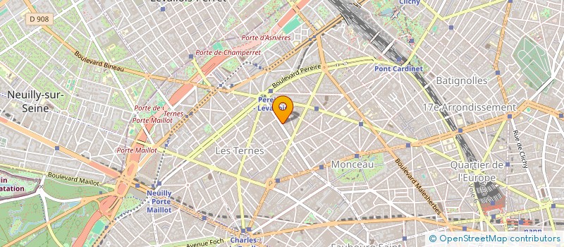 localisation de l'entreprise COURCELLES SERVICE à PARIS