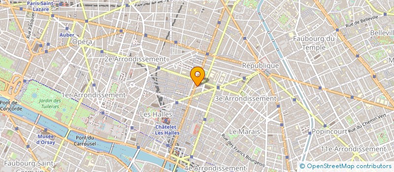 localisation de l'entreprise COURCITE EOLIEN ENERGIE à PARIS