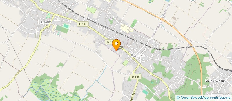 localisation de l'entreprise COUREAU EURL à ETAULES