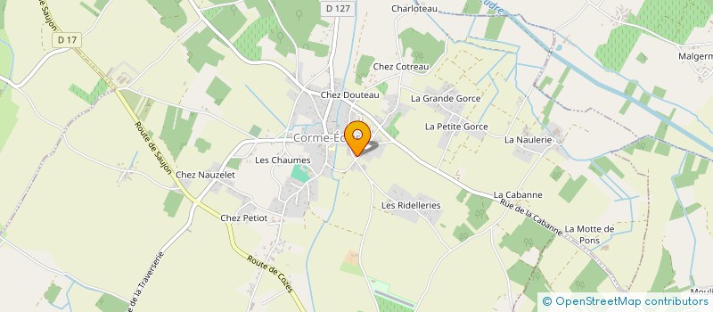 localisation de l'entreprise COUREAU SAMUEL à MEDIS